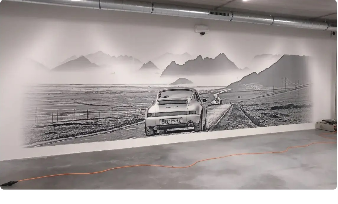 Custom mural artwork